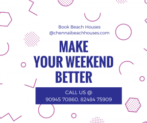 Beach Houses for rent in Chennai